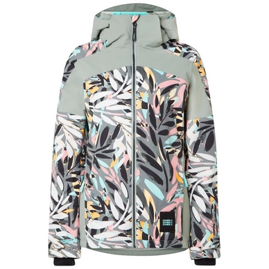 Ski Jas O'Neill Women Wavelite Jacket Pink Aop W/Black