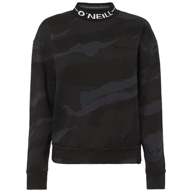 Jumper O'Neill Women Catalpa Aop Camo Crew Black Aop