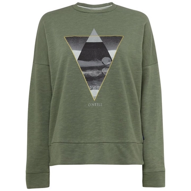 Trui O'Neill Women Varsha Crew Lily Pad