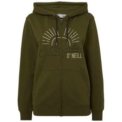 Sweatjacke O'Neill Cali Easy F/Z Hoodie Winter Moss Damen
