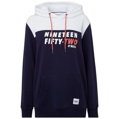 Trui O'Neill Women Indra Hoodie Blue Aop W/White