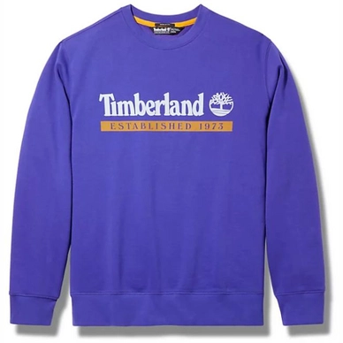 Trui Timberland Men Established 1973 Crewneck Deep Blue Wheat
