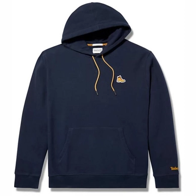 Trui Timberland Men Boots Logo Hoodie Dark Sapphire