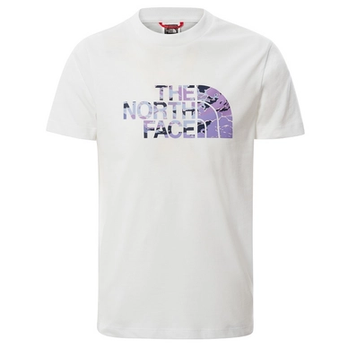 T-Shirt The North Face S/S Easy Tee Youth Sweet Lavender Cloud Camo Print