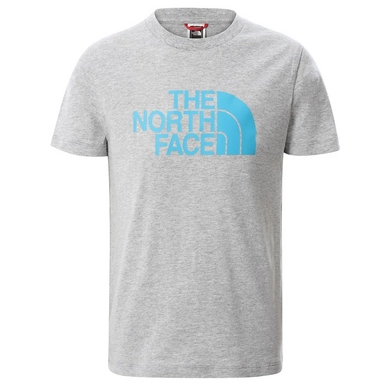 T-Shirt The North Face S/S Easy Tee TNF Light Grey Heather Meridian Blue Kinder