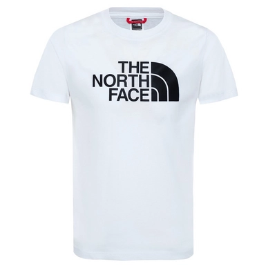 T-Shirt The North Face S/S Easy Tee Youth TNF White TNF Black