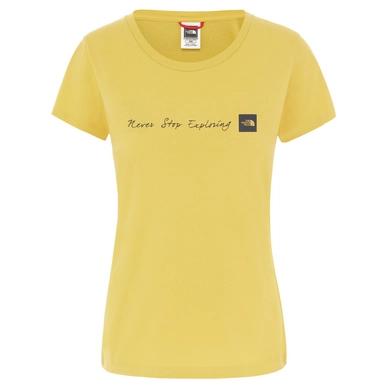 T-Shirt The North Face Women S/S NSE Tee Bamboo Yellow