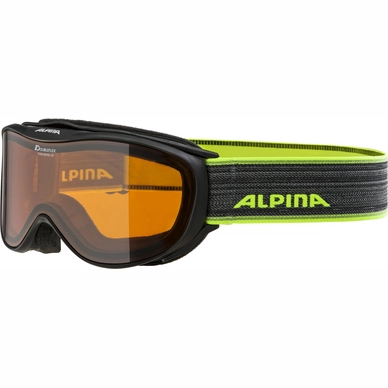 Ski Goggles Alpina Challenge 2.0 Black DH Orange