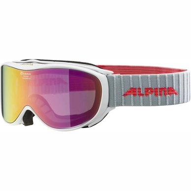 Ski Goggles Alpina Challenge 2.0 White Flamingo MM Pink