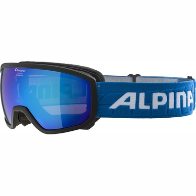 Skibril Alpina Scarabeo Junior Black MM Blue