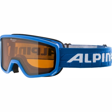 Masque de Ski Alpina Scarabeo S Lightblue DH Orange