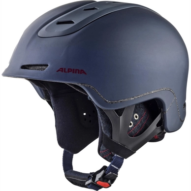 Ski Helmet Alpina Spine Nightblue Bordeaux Matte