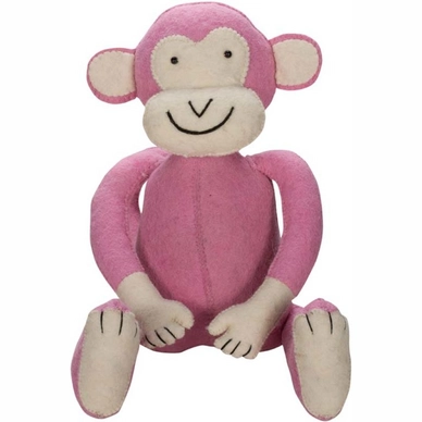 Knuffel Kidsdepot Jungle Monkey Pink