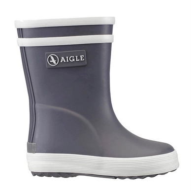 Regenlaars Aigle Kids Baby Flac Charcoal