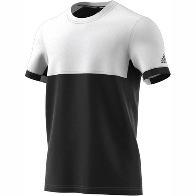 Tennisshirt Adidas T16 CC Tee Men Black/White