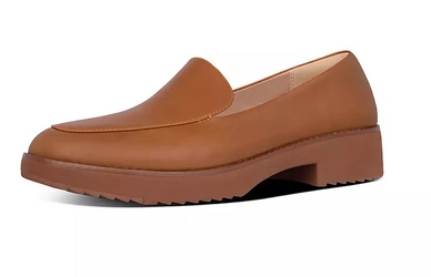 FitFlop Women Talia Loafer Leather Light Tan