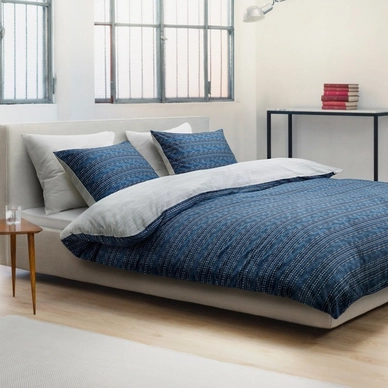 Bettwäsche Marc O'Polo Arvika Blue Mako-Satin