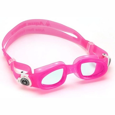 Zwembril Aqua Sphere Moby Kid Clear Lens Pink/White