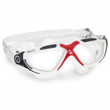 Zwembril Aqua Sphere Vista Clear Lens White/Dark Grey 2021