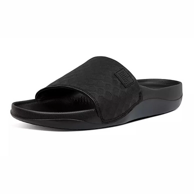 Flip Flops FitFlop Women Beach Pool Slides TPU All Black