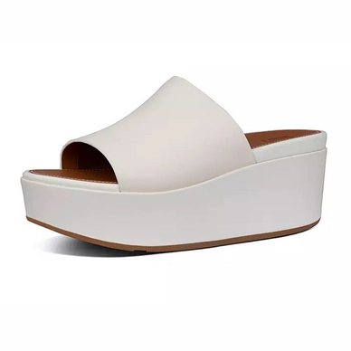 FitFlop Women Eloise Leather Wedges Stone