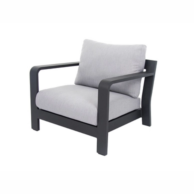 Lounge-Sessel Applebee Delgado Lounge Chair 88 Antracite Silver Grey Light Grey