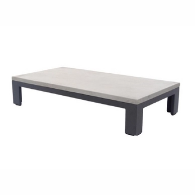 Bijzettafel Applebee Delgado Coffee Table Antracite Concrete Grey 130 x 70 cm