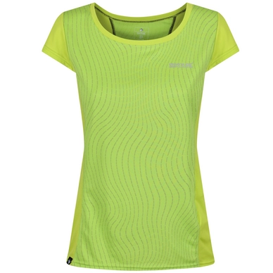 T-Shirt Regatta Hyper-Reflect Lime Zest Damen