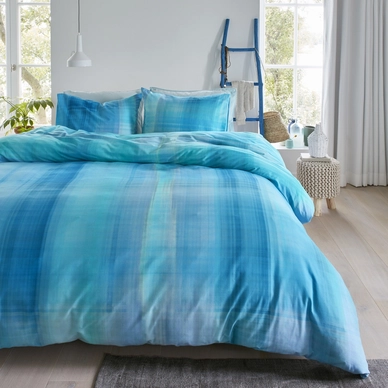 Beddinghouse Curacao Aqua Blauw Dekbedovertrek Katoen