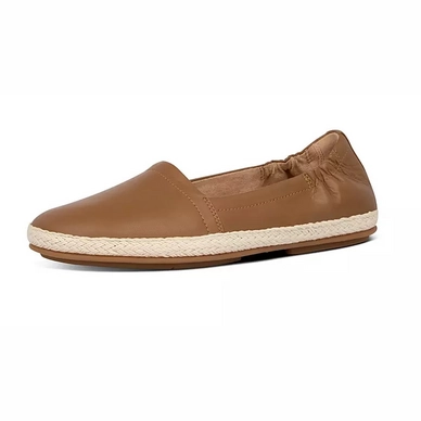 FitFlop Women Siren Leather Espadrilles Leather Light Tan