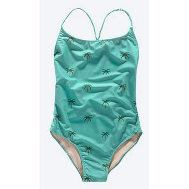 Badpak OAS Women Blue Palm