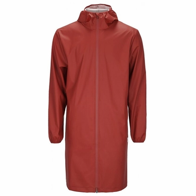 Raincoat RAINS Base Jacket Long Scarlet