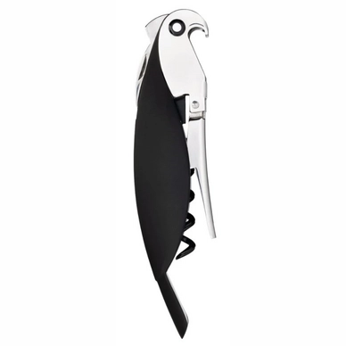 Corkscrew Alessi Parrot Black