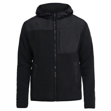 Gilet Tenson Men Block Zip Hoodie Black