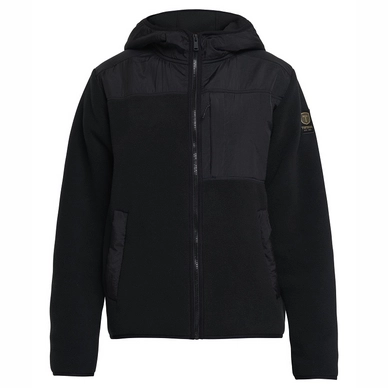Vest Tenson Women Block Zip Hoodie Black