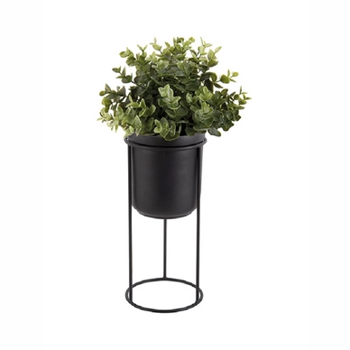Bloempot PT Living Tub On Stand Iron Black