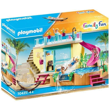Playmobil Family Fun Bungalow mit Pool 70435