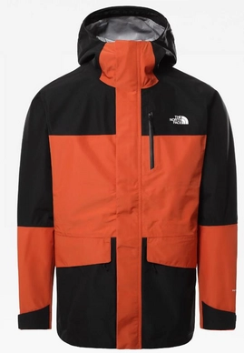 Jas The North Face Men Dryzzle Pro Burnt Ochre TNF Black
