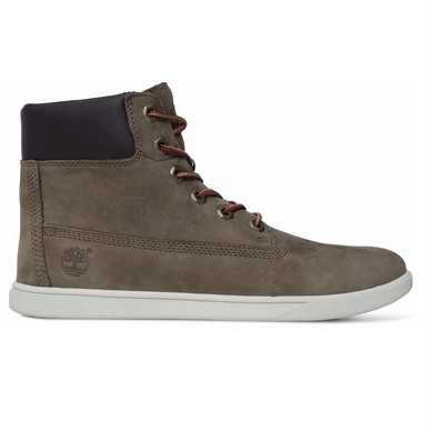 Timberland Groveton 6 inch Lace Side Zip Junior Olive