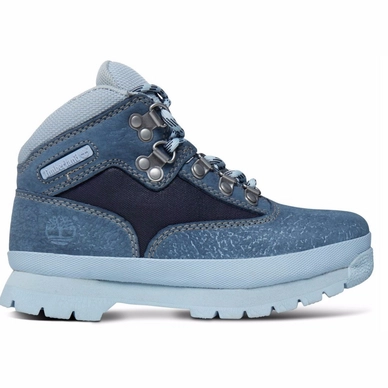 Timberland Euro Hiker Leather/Fabric Youth Dark Sapphire Medallion Full Grain
