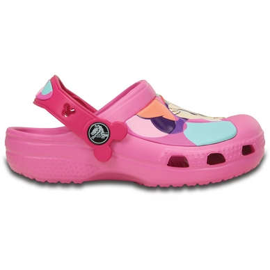 Clogs Crocs Creative Minnie Colorblock Party Pink Kinder