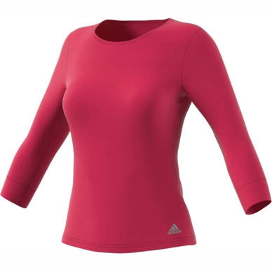 Tennisshirt Adidas Advantage 3/4 Energy Pink Damen