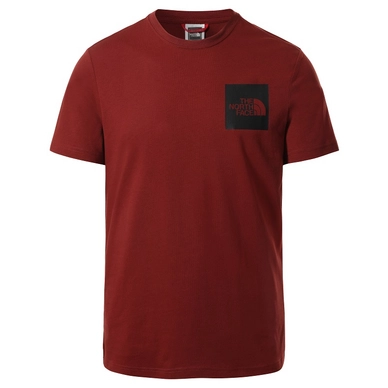 T-Shirt The North Face S/S Fine Tee Brick House Red Herren