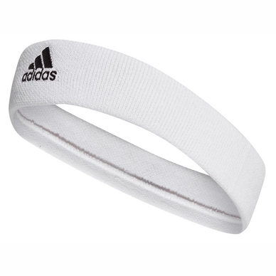 Stirnband Adidas Unisex White Black