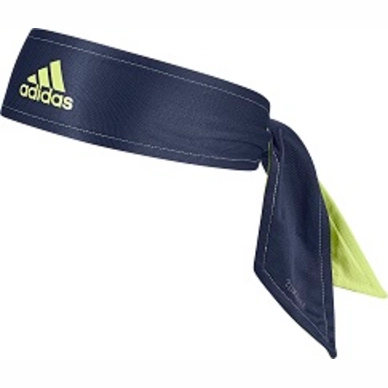 Headband Adidas Tieband Reversible U Noble Indigo/Silver/Semi Frozen Yellow