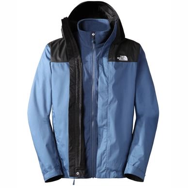 Jas The North Face Men Evolve II Triclimate Jacket Shady Blue-TNF Black