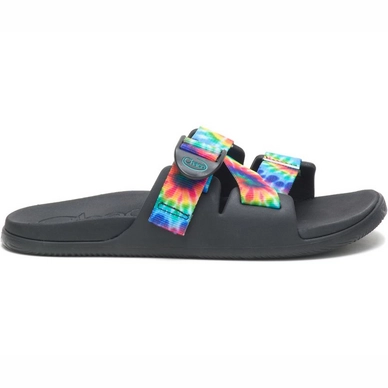 Slipper Chaco Women Chillos Slide Dark Tie Dye