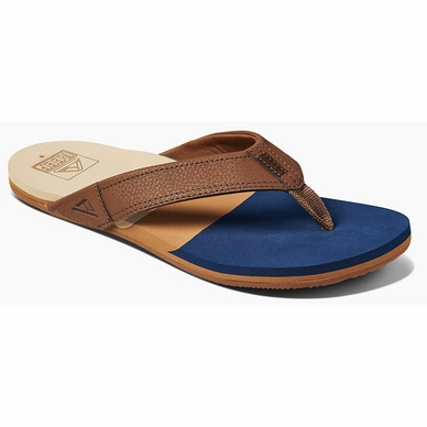 Slipper Reef Men Tri Newport Navy Tan