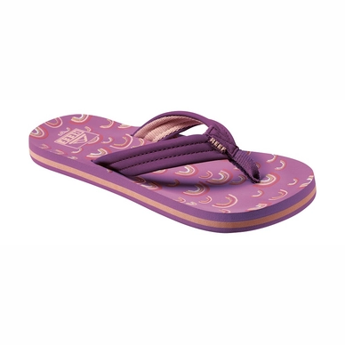 Slipper Reef Kids Ahi Purple Rainbow