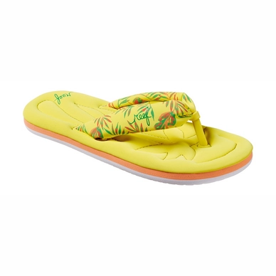 Slipper Reef Kids Pool Float Yellow Palm